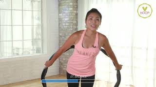 #07 Balance - hula hoops exercise with VHOOP(브이후프) 7/10