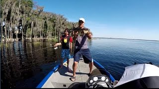 Lake Louisa FL BASS FISHING