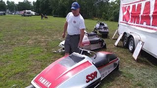 Vintage Snowmobile: 1978 Yamaha SSR 440 Factory Racer.