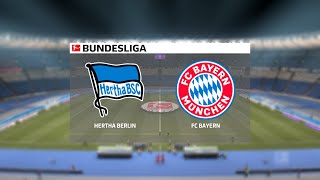 ⚽ Hertha Berlin vs Bayern Munich ⚽ | Bundesliga (05/02/2021) | Fifa 21