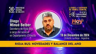 2024-12-19 | HOY Puede ser | RIOJA BUS: NOVEDADES Y BALANCE DEL 2024