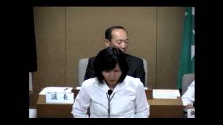 平成26年6月定例会　北川晶子議員一般質問