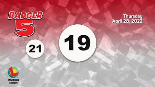 Wisconsin Lottery Evening Draw 04/28/2022