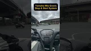 Yamaha MIO Gravis V2 Stop and Start System. #Gravis #miogravis #yamahamioi125 #motovlog