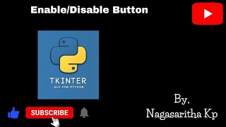 Enable Disable Button in Tkinter