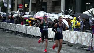 過酷！雨の 東京マラソン フィニッシュ 女子上位～ノーカット版猫さんは何処に？～2019