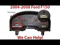How to Remove 2004-2008 Ford F-150 Gauge Cluster with Odometer Problem How to Remove 2004-2008 Ford F-150 Gauge Cluster with Odometer Problem
