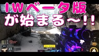 【BO3】IWベータ版が始まる～！！