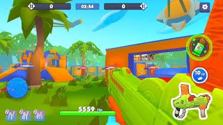Nerf War | Water Park Battle victory Gameplay #50 (Nerf First Person Shooter)