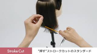 【Stroke Cut：”押す”ストロークカット編】トコトン学べる！質感・量感のスタンダードテクニック