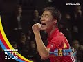 wang liqin vs timo boll 2006 world table tennis championships mt qf