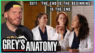 First time watching Grey's Anatomy REACTION 9x11 'The End Is the Beginning Is the End'