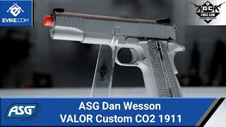 ASG Dan Wesson VALOR Custom CO2 1911 ***EVIKE.COM EXCLUSIVE*** [The Gun Corner] - Airsoft Evike.com