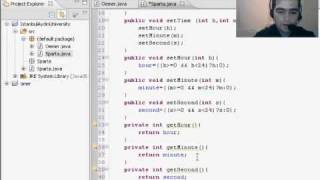40 Java Programming Tutorial - Set and Get Methods Omer GEZER.wmv