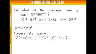 TMUA 2020 Paper 1 - Q06 - Worked Solution