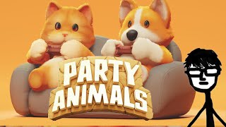 難ゲー後の打ち上げ！動物たちの頂点を目指せ！【Party Animals】＃6