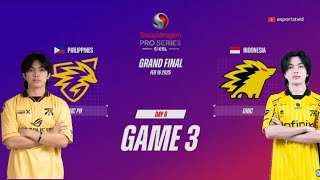 ONIC PH vs ONIC GAME 3 GRAND FINAL ESL Snapdragon Pro Series S6 | ONIC vs ONIC