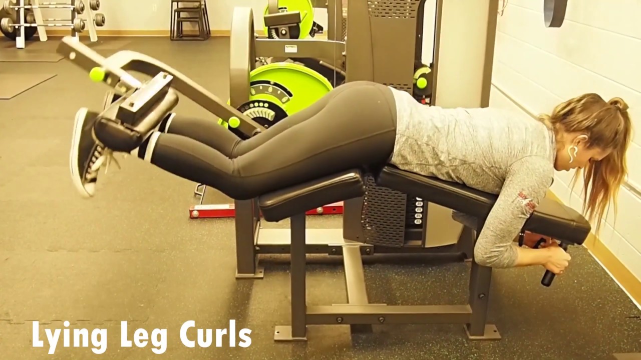 Lying Leg Curls Demo Youtube