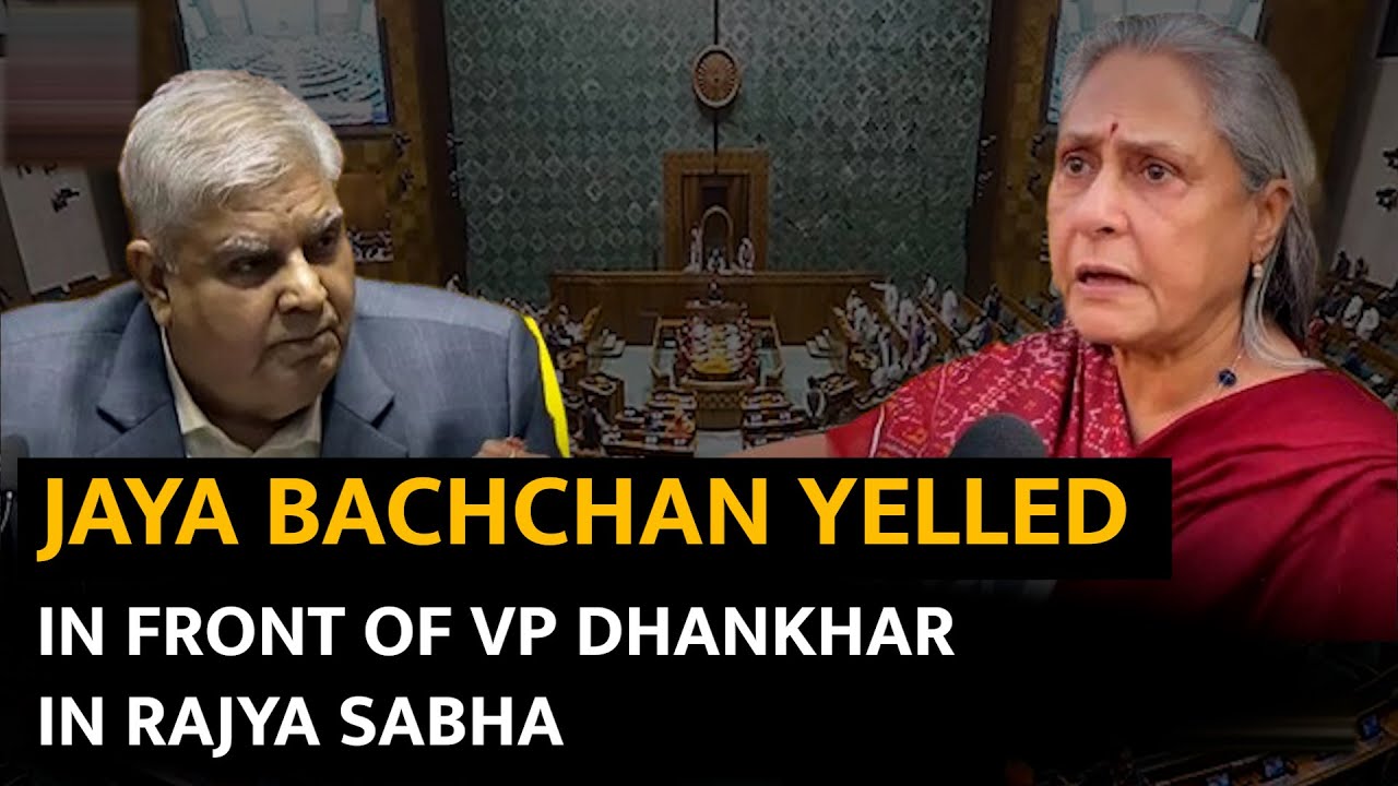 Jaya Bachchan Vs VP Jagdeep Dhankhar: Rajya Sabha Witnessed Another ...