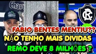 REMO DEVE 8 MILHÕES? NÃO TEM CT ? FABIO BENTES MENTIU? Belém remo paysandu futebol amazonas