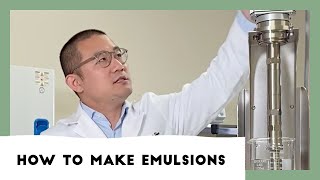 The Happy Chemist: How to Make Emulsions