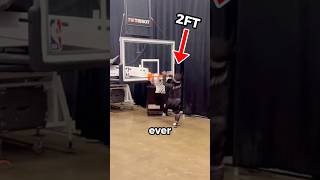 Shortest To Farthest Alley-Oop Dunk… 🏀 #shorts