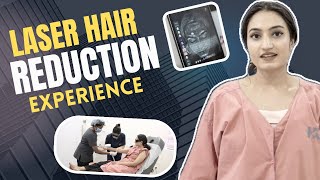 Laser hair reduction experience✨| Selfcare | Hair removal treatment | The best experience ✅