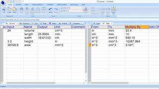 TK Solver 6 tutorials - Units and Conversions
