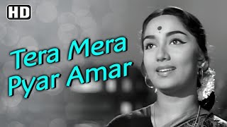 Tera Mera Pyar Amar | Asli Naqli | Lata Mangeshkar| Devanand,Sadhna| Old Song |