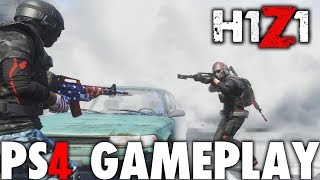 H1Z1 PS4 GAMEPLAY | PLAYSTATION 4 CLOSED BETA | THIS GAME IS AMAZING