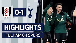 DELE MAKES THE DIFFERENCE | HIGHLIGHTS | Fulham 0-1 Spurs
