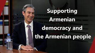 Supporting Armenian democracy and the Armenian people։ An interview with the NED president