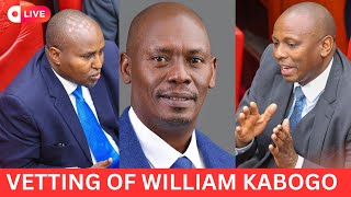 LIVE! Firestorm as Ruto's ICT CS Nominee William Kabogo faces Parliamentary Vetting Committee