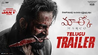 Marco Telugu Official Trailer | Unni Mukundan | Shareef Muhammed | Haneef Adeni | Ravi Basrur