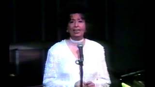 Paula Laurence, with Peter Howard at the piano