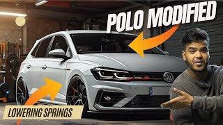 Modified Polo GT with Lowering Springs | Volkswagen Polo ko kraya LOWERED | Performance Mods