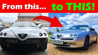 Saving A SCRAP Alfa Romeo GTV! Full Restoration