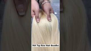 Ghair丨100% Human Hair 16A Top Raw Hair Straight＆Body Wave＆Loose Deep Wave＆#613 Bundles