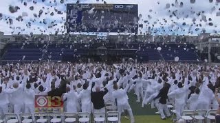 U.S. Naval Academy Midshipmen Class Of 2017 Graduates