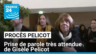 Procès Pelicot : prise de parole très attendue de Gisèle Pelicot • FRANCE 24