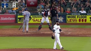 TEX@HOU: Keuchel fans Beltre for career-high 13th K