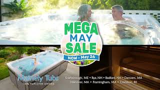 MEGA May Sale! Enjoy MEGA savings on Hot Tubs, Swim Spas, \u0026 Saunas!