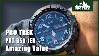 Unboxing the new ProTrek PRT-B50-1ER