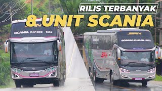 ADIPUTRO X LAKSANA RILIS 4 UNIT SCANIA K410 UNTUK PO.SAN