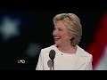 hillary clinton arrasa con discurso impecable