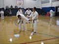 yamaguchi sensei demonstrating application from kata empi