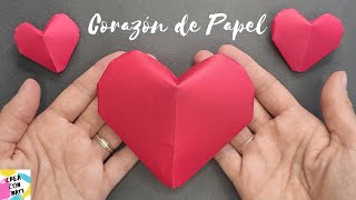 ♥ How to make a PAPER HEART