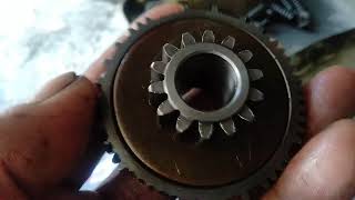 hati-hati saat stater spesial engine  250 SE _ganti gigi penghubung stater Viar 250 SE