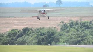 SSHN: Decolagem (TakeOff) Cessna 195-T PT-ZPN em Iguaraçu (SSHN).