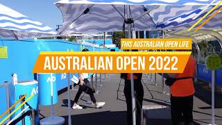 ⁴ᴷ Australian Open 2022 SIGHTS sounds SUMMER of tennis | How to Making an Entrance - Melbourne Park